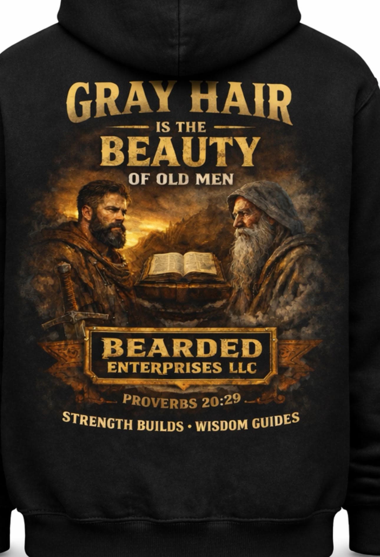 Grey Beard Tee